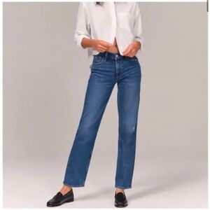 Abercrombie & Fitch The 90’s Straight Low Rise Jeans